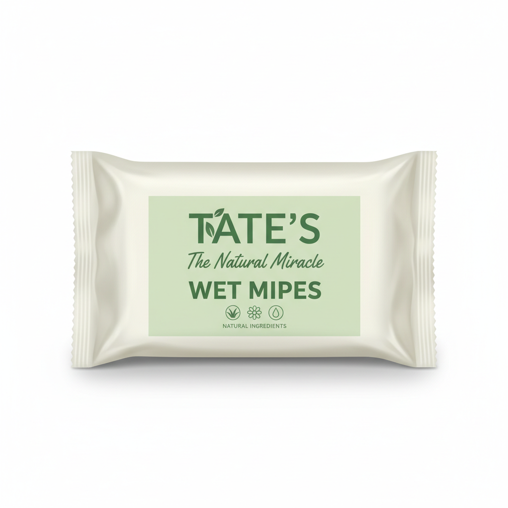 Tate's The Natural Miracle Hair Gel 18oz with pump front